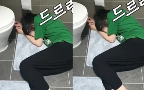 【韓網熱評】男偶像醉倒在馬桶前！徐章勳笑言：洗手間是他絕對不會躺下的地方，是真醉了！