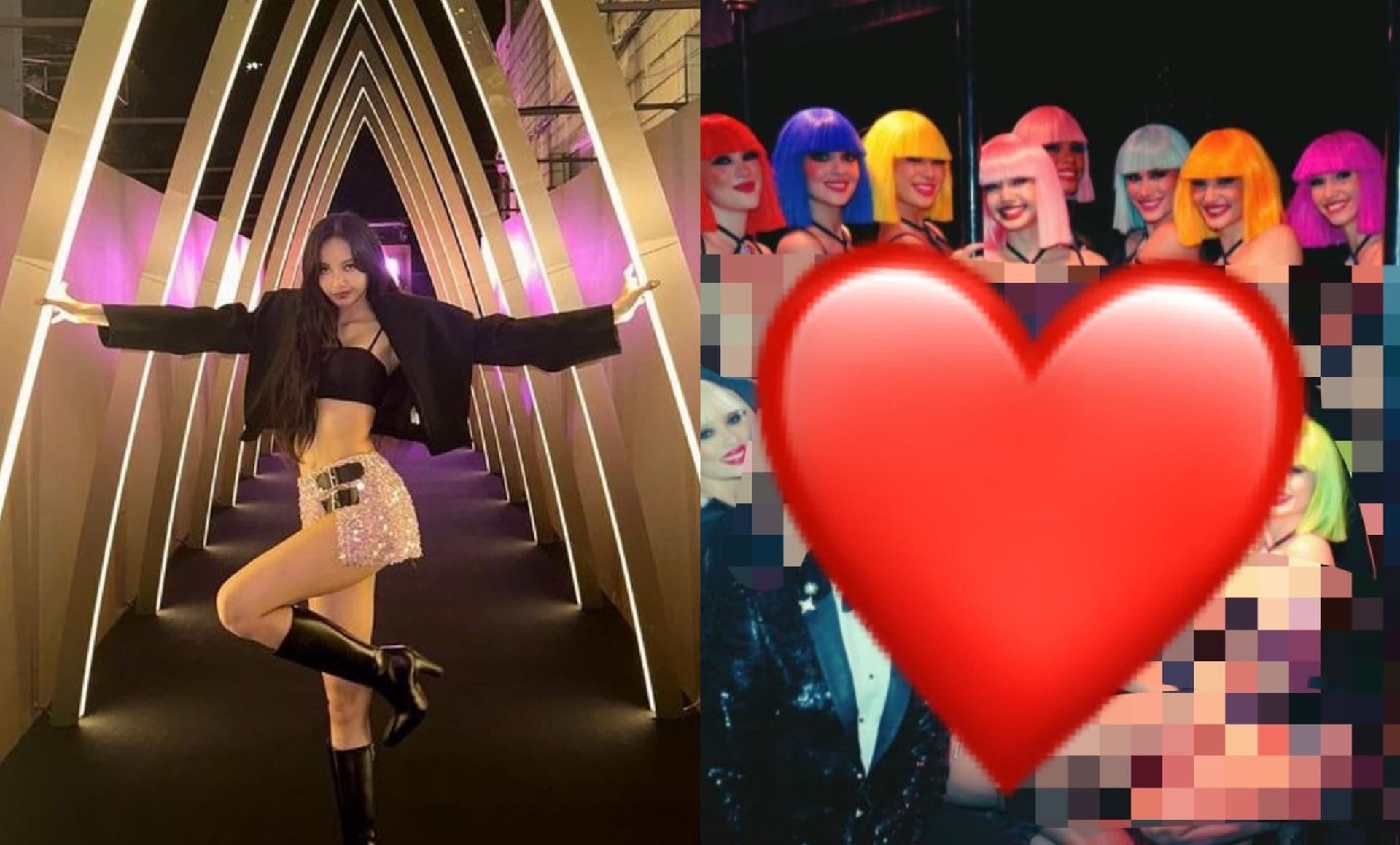 LISA疯马秀首演火辣照曝光！BLACKPINK成员到场支持网却嗆：退圈回泰国吧！