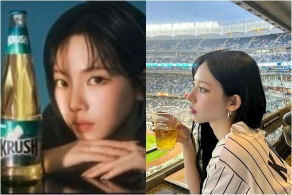 Karina拍啤酒廣告竟意外引爭議！韓網友傻眼：又不是未成年！