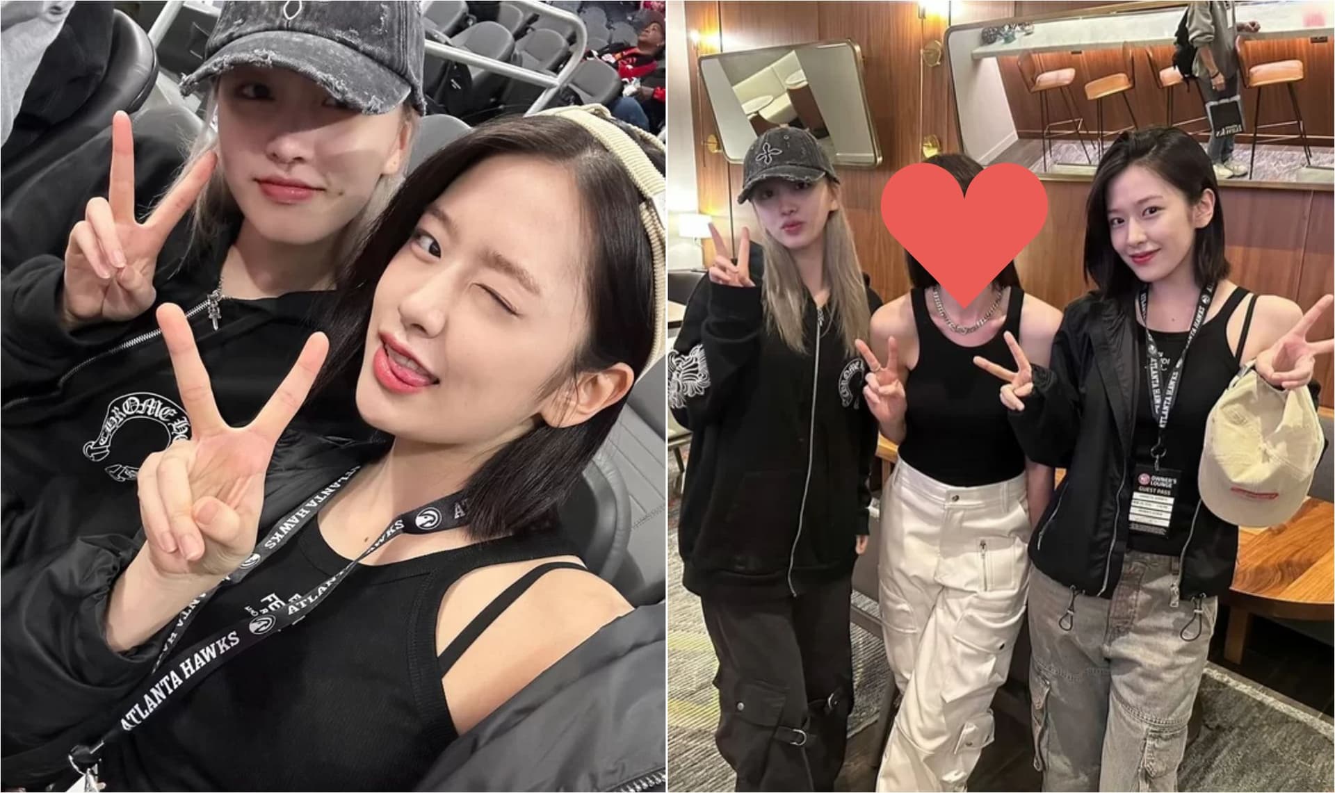 安俞真、Liz看球賽同框好萊塢明星！網嚇爛：是安海瑟薇！