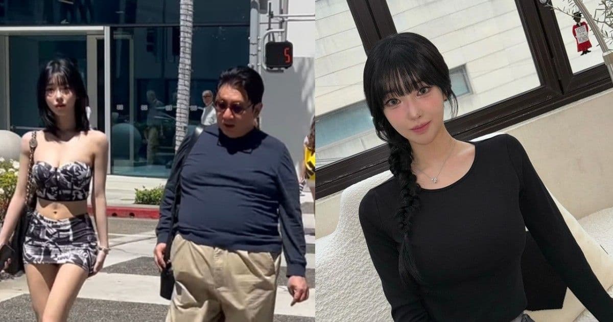 房時爀與月賺3億主播在LA被拍！HYBE急澄清「只是偶遇」！網笑：ARMY的錢都被她拿走了