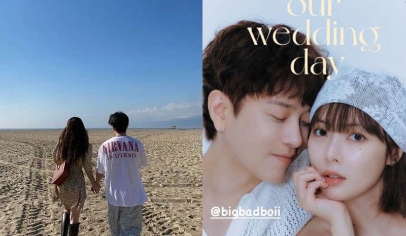 泫雅龍俊亨甜蜜婚紗照曝光！韓網卻狂酸：拜託鎖死！禁止放生