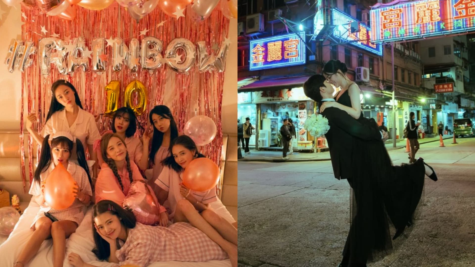 恭喜Rainbow第五位人妻！成員盧乙親曝婚訊！香港婚紗照揪長腿帥尪掀衣跳A