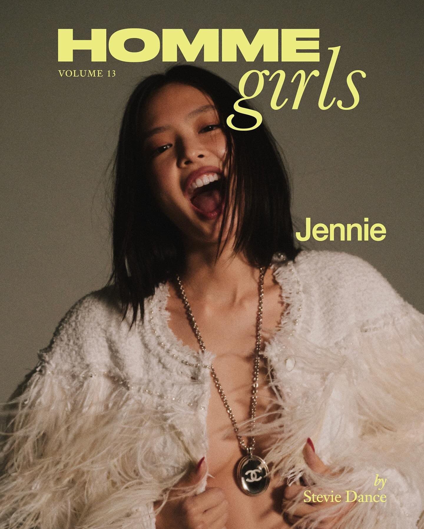 韓娛熱議-BLACKPINK Jennie 海外雜誌《HOMME GIRLS》完整畫報