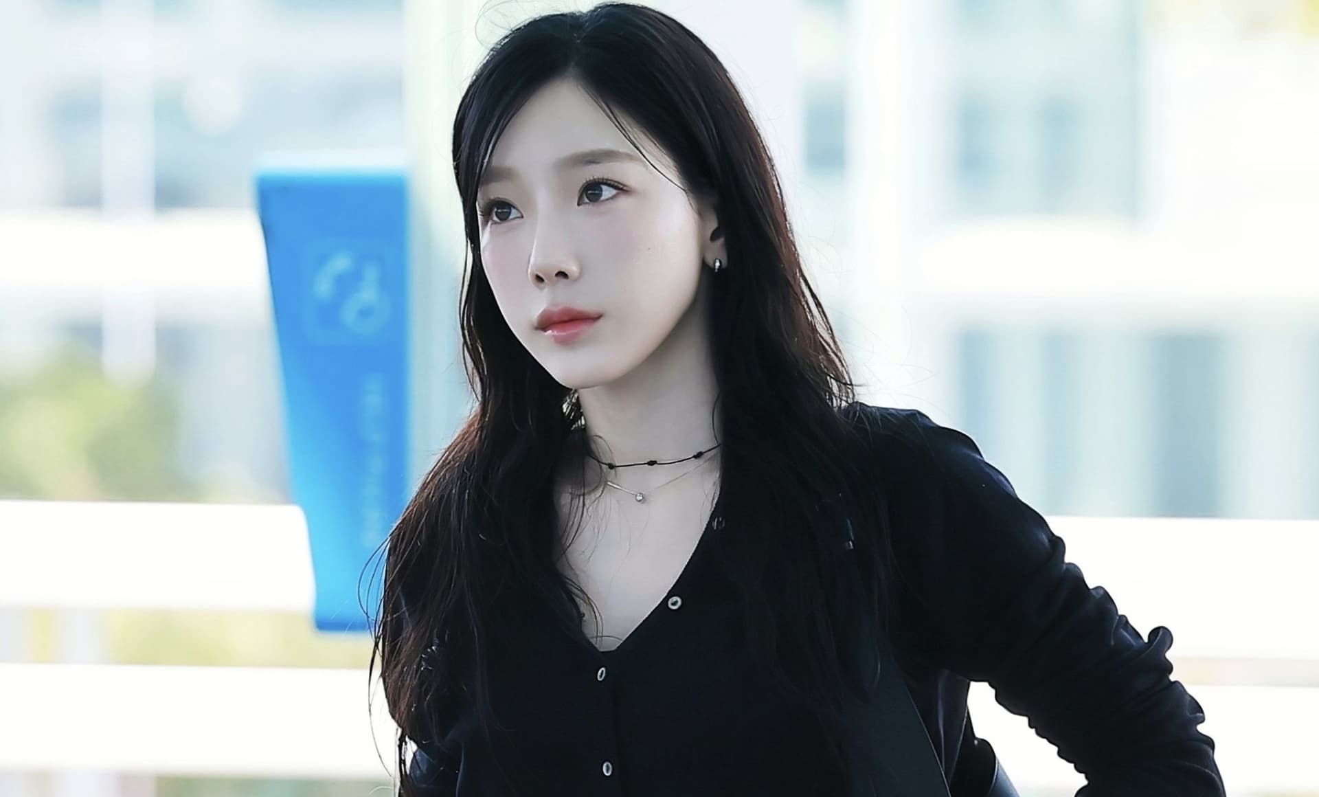 韓娛熱議-今日太妍出國的照片
