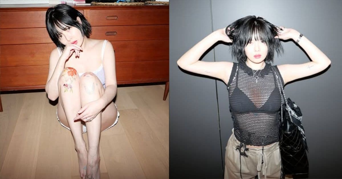 IG曬嬰兒鞋+發福陷懷孕傳聞！泫雅公開「內衣外露」大膽穿搭平息疑雲 洩新刺青