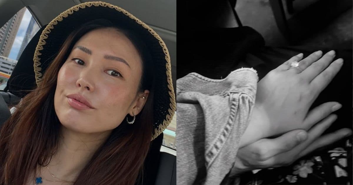 After School第3位人妻！貝卡IG曬「牽手照＋超大鑽戒」甜喊YES