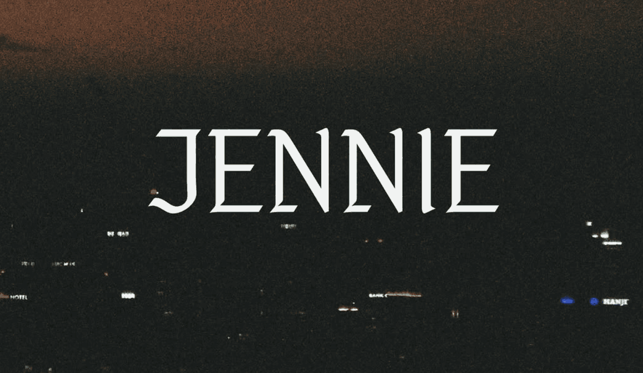韓娛熱議-BLACKPINK Jennie 所屬社 IG 上傳的韓文字體