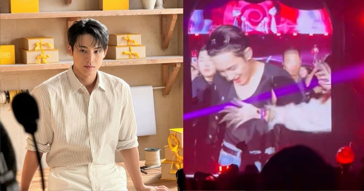 近距離互動變性騷！SEVENTEEN珉奎演唱會遭粉抓胸摸手　隊長看不下去發聲