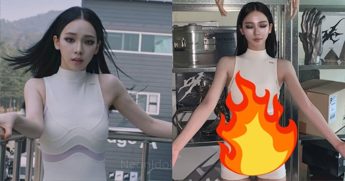 Karina回歸新造型太犯規！貼身白衣洩沙漏曲線 網瘋傳：根本真人AI