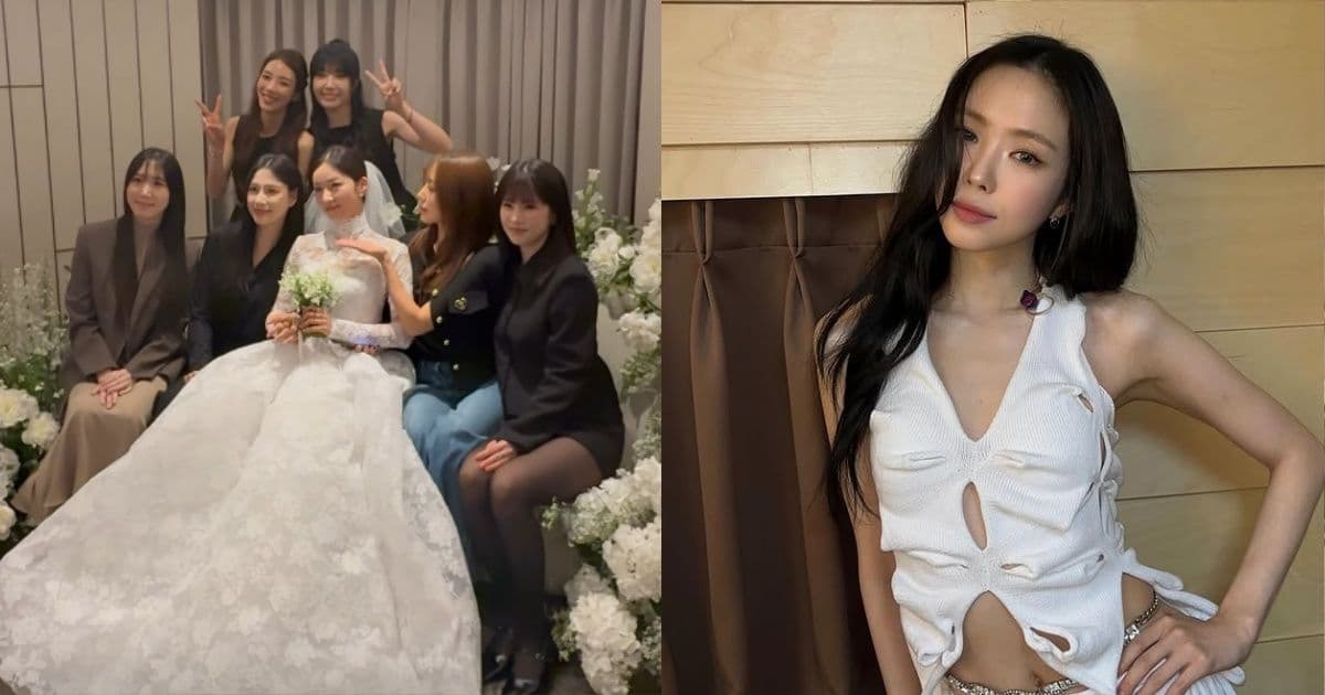 尹普美婚禮Apink合體了！退團11年洪瑜暻罕見現身 孫娜恩缺席原因再被挖