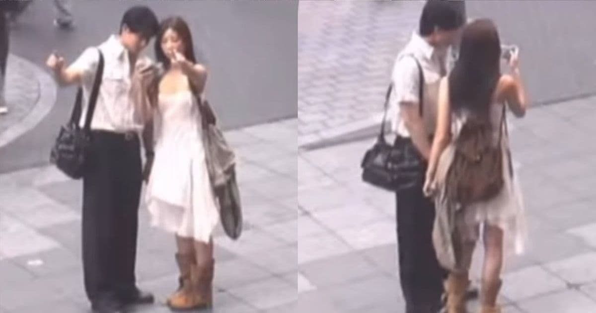 前女團隊長無預警認愛！街頭甜牽鮮肉男模放閃　高調喊話：用CCTV留下回憶