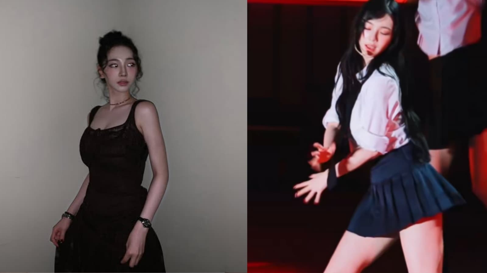 Karina超短裙辣翻！「蜜大腿」曲線全看光　留言區徹底失控