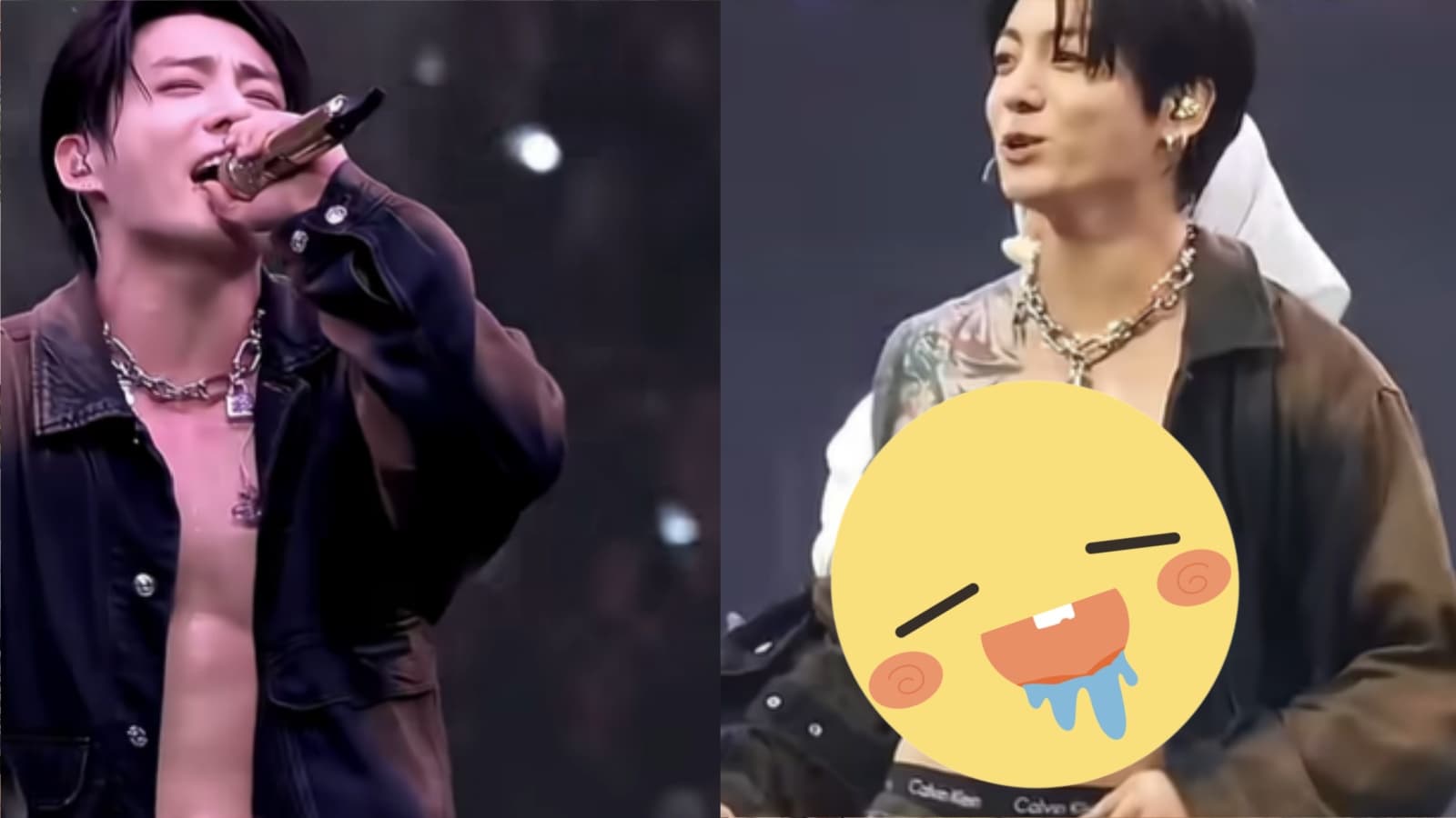 j-hope美國演唱會突襲「扒衣」！柾國8塊腹肌全露 小賈斯汀也忍不住轉發