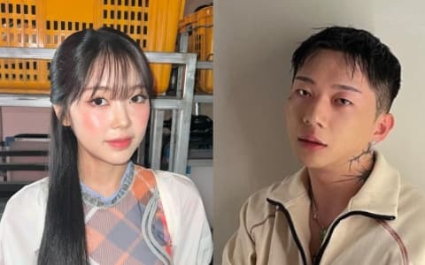 meenoi、禹元才正面回應戀愛傳聞!在鏡頭前「剪斷情侶手繩」!
