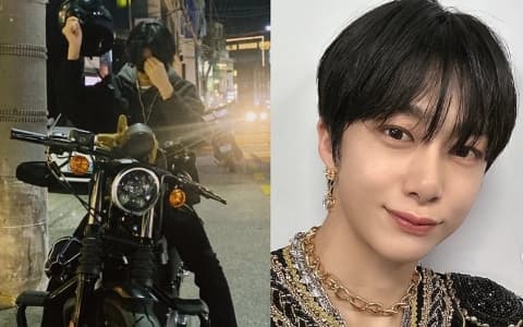 【韓網熱評】MONSTA X亨元公開騎摩托車照片惹粉擔心!網友:我受不了!