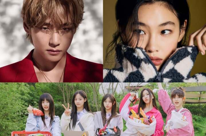BTS member V and Jung HoYeon rumored to appear on NewJeans MV "Cool With You"