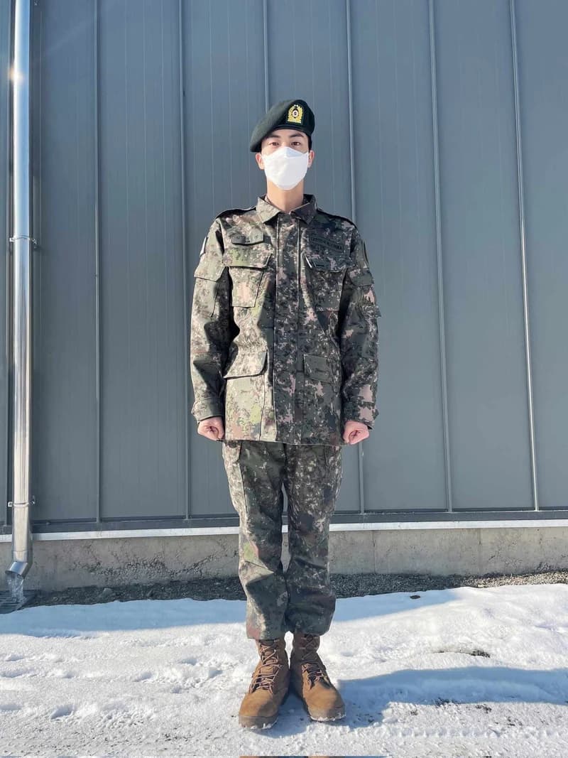 image source | Jin's weverse update