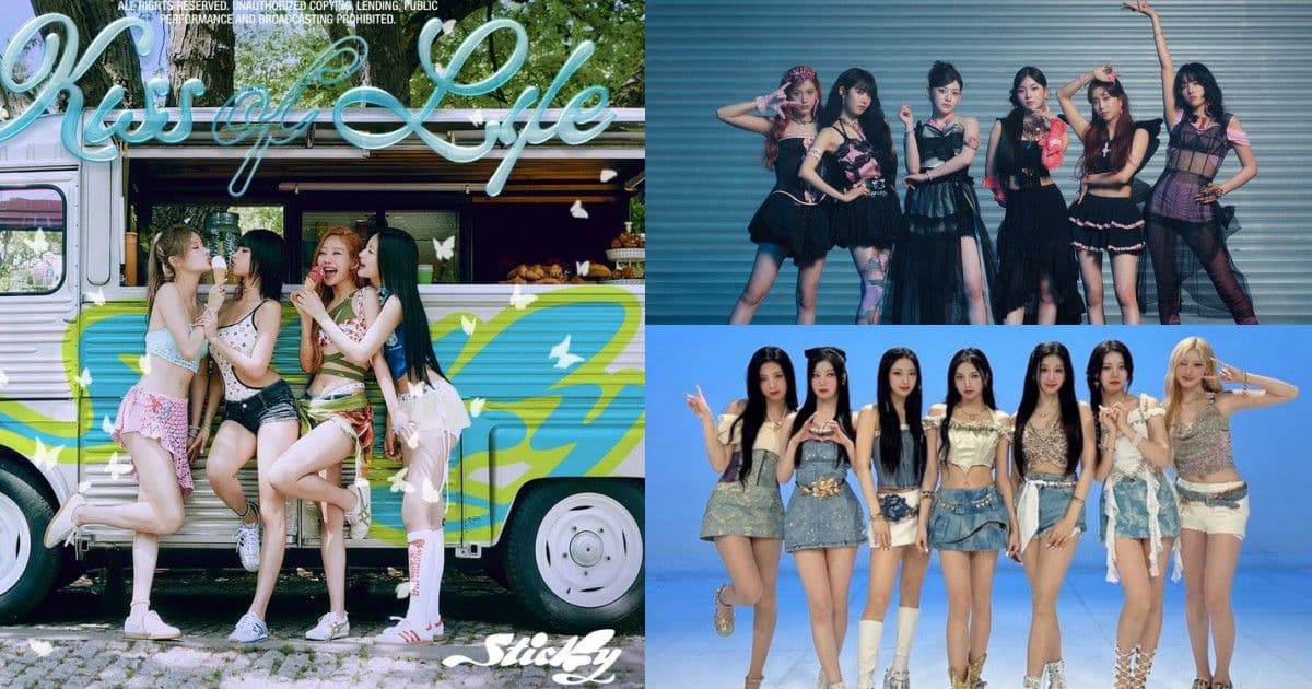 同期回歸只有KISS OF LIFE成績亮眼!韓媒分析STAYC、BABYMONSTER輸掉的真實原因