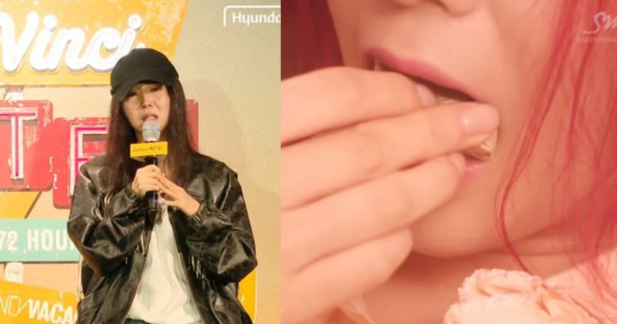 時隔11年f(x)《Pink Tape》中Krystal吞紙片場景陷爭議!閔熙珍遭網批:滿滿性暗示