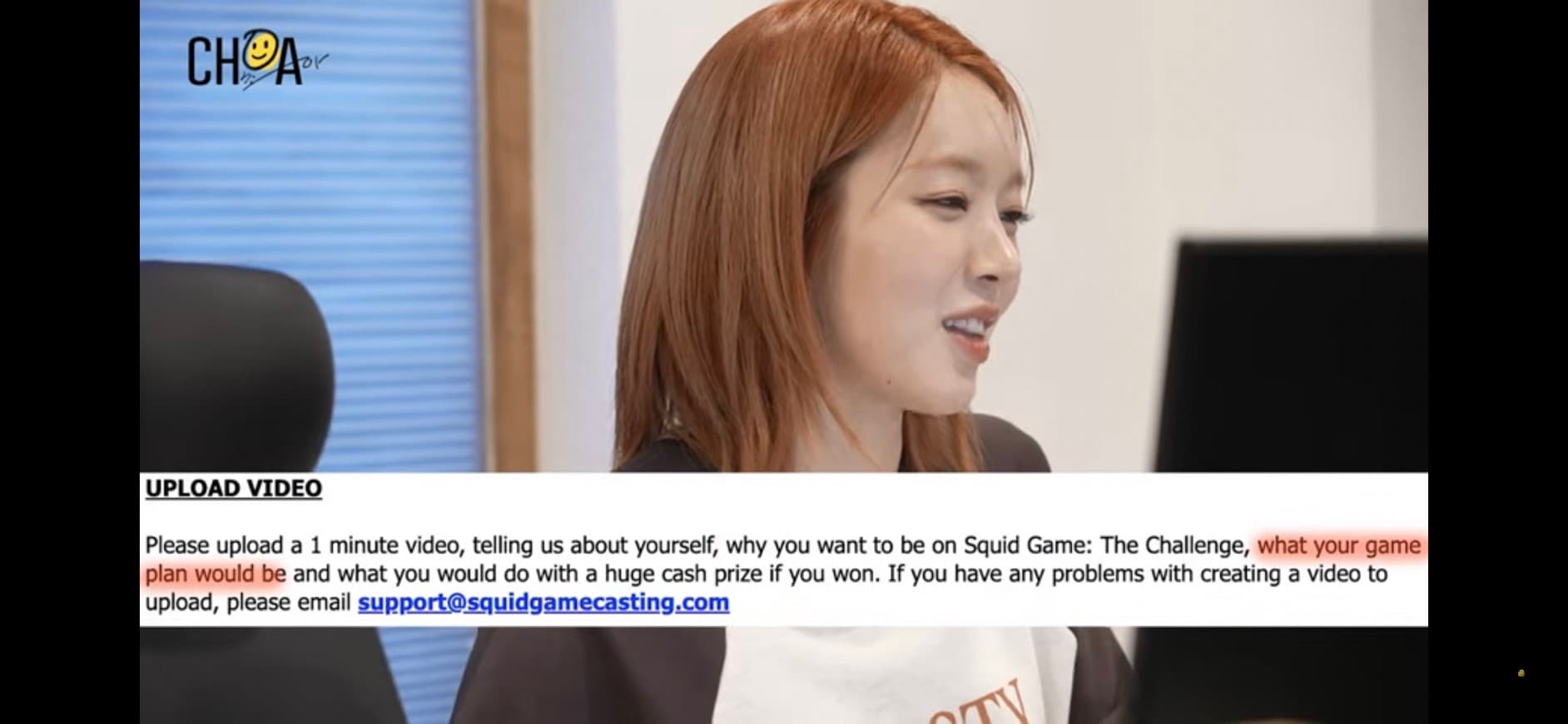 image source-youtube@초아 CHOA截圖