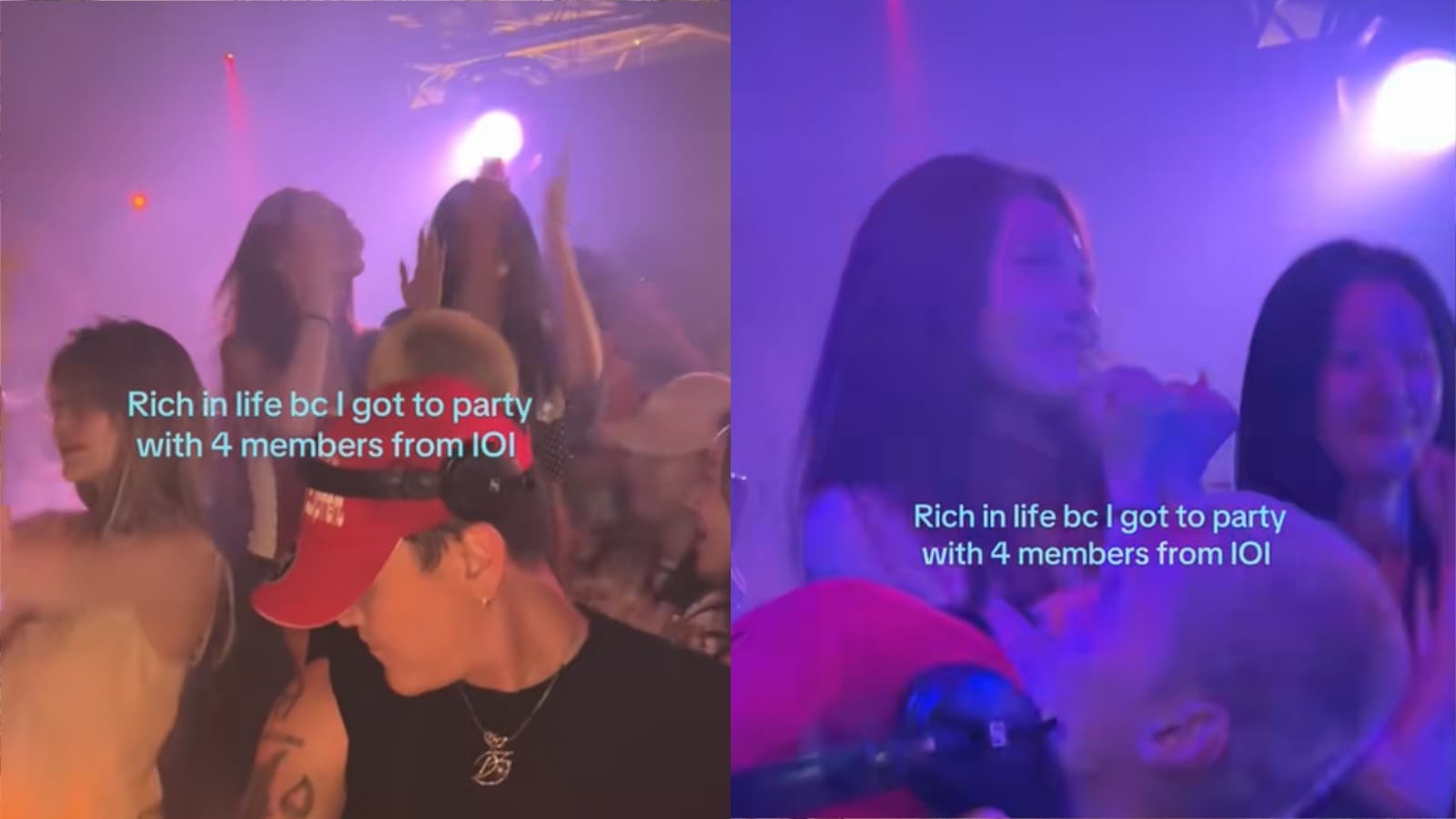 有片/I.O.I 4成員夜店聚會遭直擊!昭彌、請夏嗨翻 彩娟一身打扮全網歪樓
