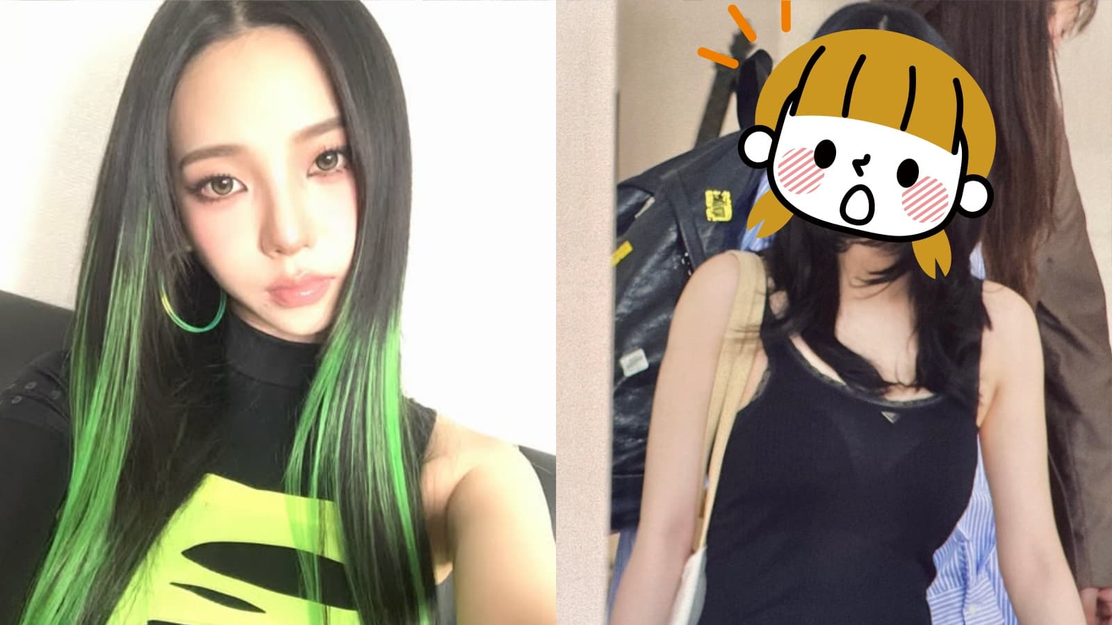 Karina素顏現身機場「認不出」!沒戴隱眼差很大 網驚:像剛出道新人